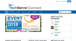Desktop Screenshot of my.techservealliance.org