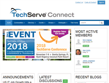 Tablet Screenshot of my.techservealliance.org